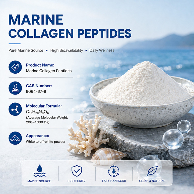 Peptides de collag&egrave;ne marin