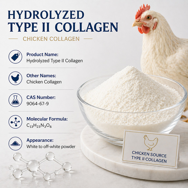 Collag&egrave;ne hydrolys&eacute; de type II - Poulet