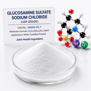 Fabricant de poudre de chlorure de sodium de sulfate de glucosamine en vrac de qualit&eacute; USP
